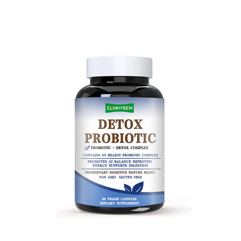 Κάψουλες Premium Custom Detox Probiotics Βελτιώνουν τα Επίπεδα Ενέργειας Σχεδιασμένες για Γυναίκες και Άνδρες