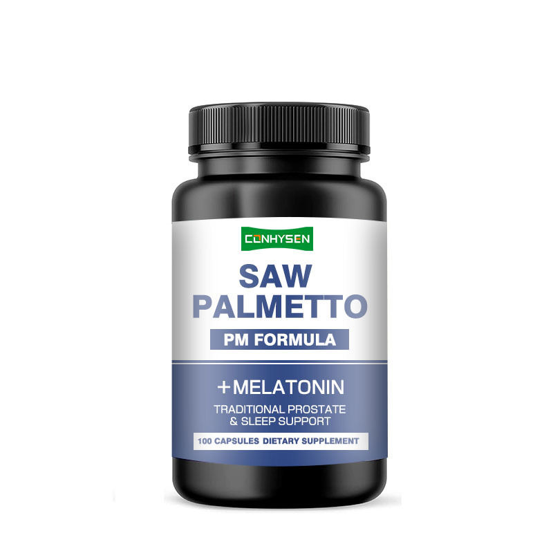 OEM/ODM Saw Palmetto Βίγκαν Συμπλήρωμα Saw Palmetto Καψάκια για τη μείωση της συχνής ούρησης