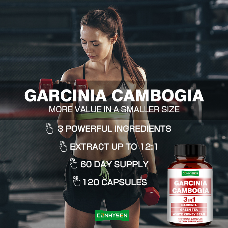 Φαρμακευτικά προϊόντα Garcinia Cambogia με λευκό φασόλι