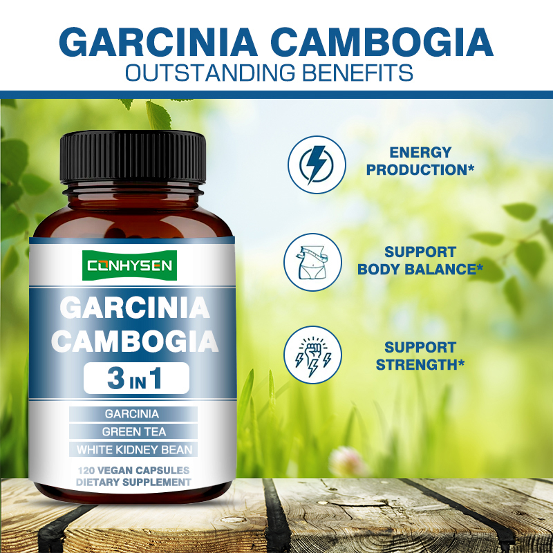 Premium Προσαρμοσμένες Κάψουλες Garcinia Cambogia και Λευκού Φασολιού για Παραγωγή Ενέργειας