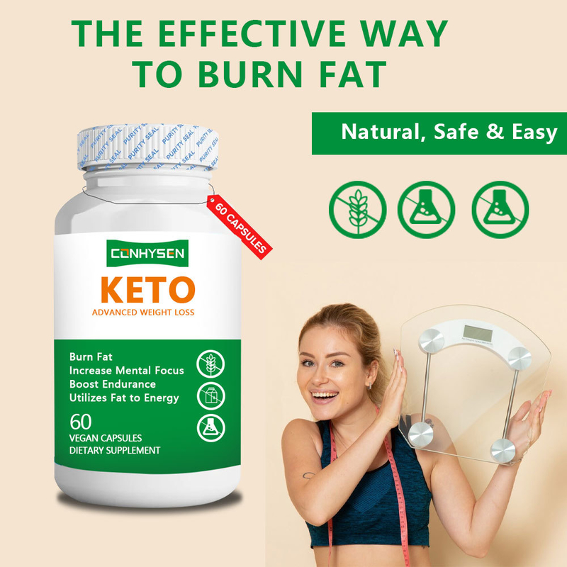 Το εργοστάσιο προμηθεύει κάψουλες KETO που χρησιμοποιούν λίπος για ενέργεια, φυσικές και ασφαλείς κάψουλες για απώλεια βάρους