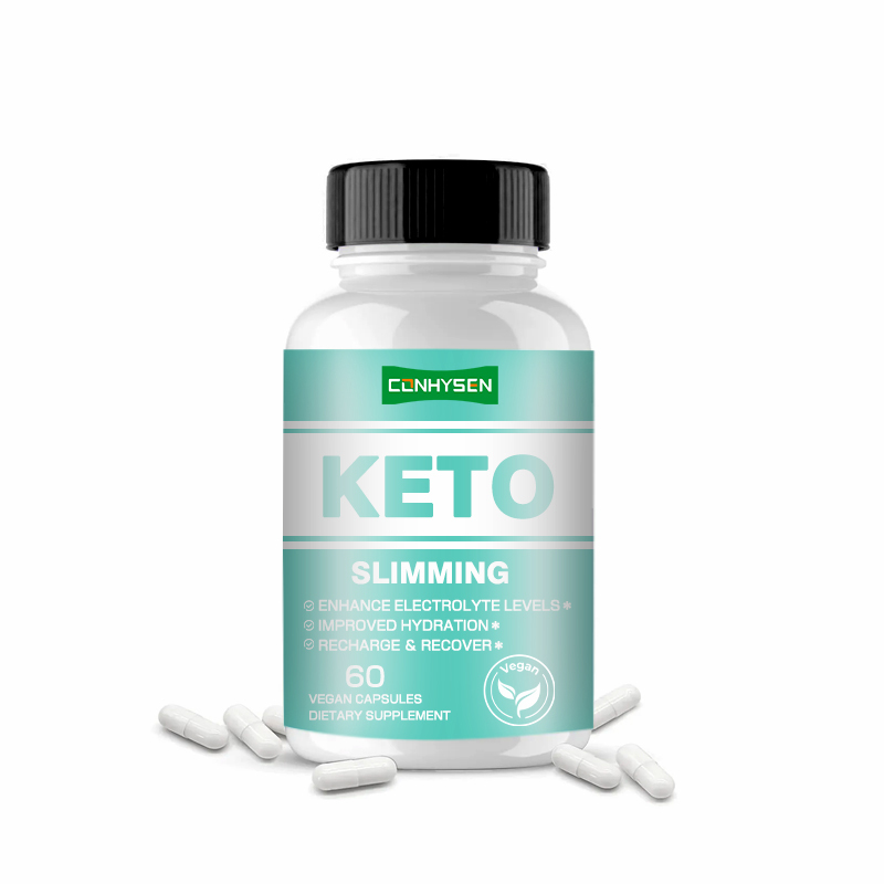 320mg Keto Slim Blend Κάψουλες Αδυνατίσματος KETO Υποστηρίζει Αποτοξίνωση για Απώλεια Βάρους