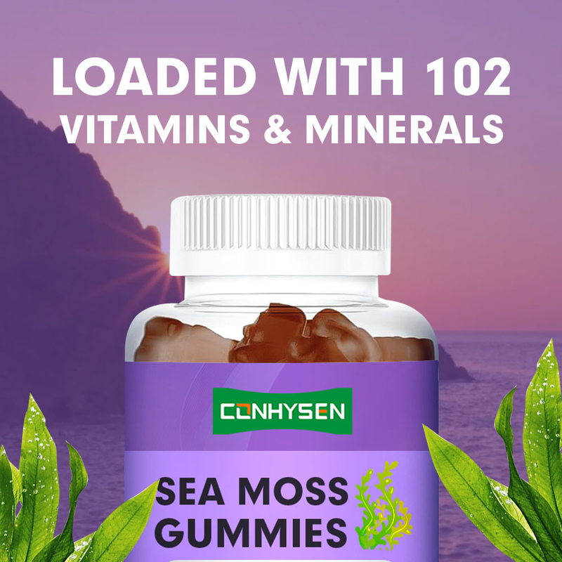 Βιολογικό Ιρλανδικό Θάλασσα Moose Gummies Factory άμεση για την ανοσοποιητική υποστήριξη Custom