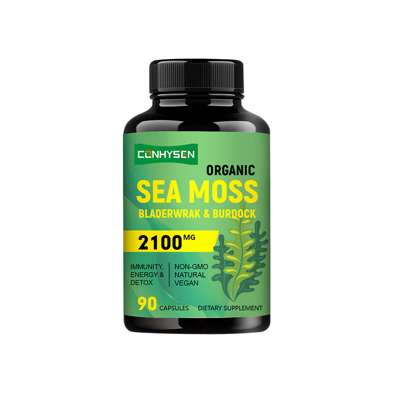 Προσαρμοσμένες Κάψουλες Φυσικού Sea Moss με Επωνυμία Ενισχύουν την Παραγωγή Ενέργειας Κατασκευαστής