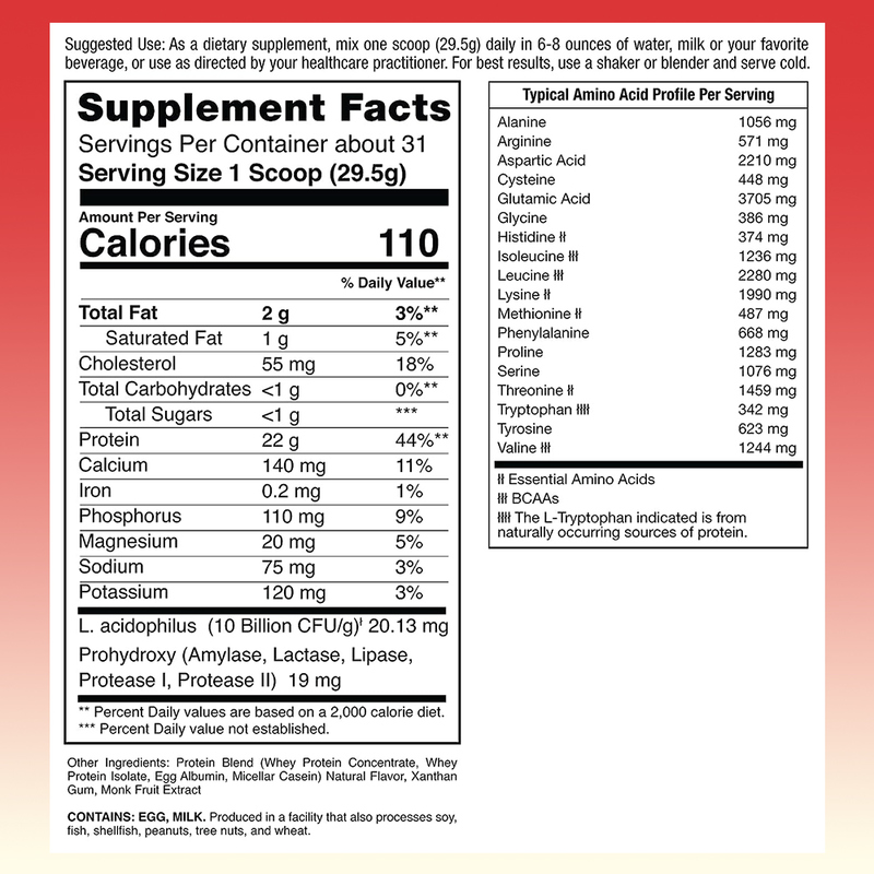 Πρωτεΐνη Ορού Γάλακτος Power Grass Fed Tri Blend Protein Υποστηρίζει την ανάπτυξη των μυών Χονδρική Πώληση Προσαρμοσμένη