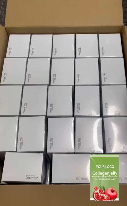 OEM ODM Προϊόντα Ομορφιάς Λεύκανσης Δέρματος Βιταμίνη C Γλουταθειόνη Κολλαγόνο Jelly Stick