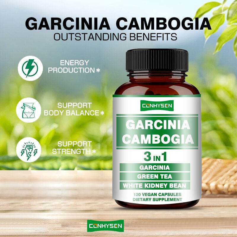 Κάψουλες OEM Garcinia Cambogia για Υποστήριξη Παραγωγής Ενέργειας, Ισορροπία Σώματος, Κάψουλα Φυτικών Ινών, Απώλεια Βάρους