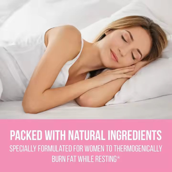 Συμπληρώματα καψουλών για νυχτερινή καύση λίπους με εκχύλισμα λευκού φασολιού για ενίσχυση του μεταβολισμού και υποστήριξη αποκατάστασης μυών για γυναίκες