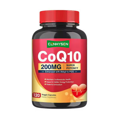 CoQ10 κάψουλες Super Potency Shilajit Συμπλήρωμα διατροφής βελτιώνει τη γνωστική λειτουργία
