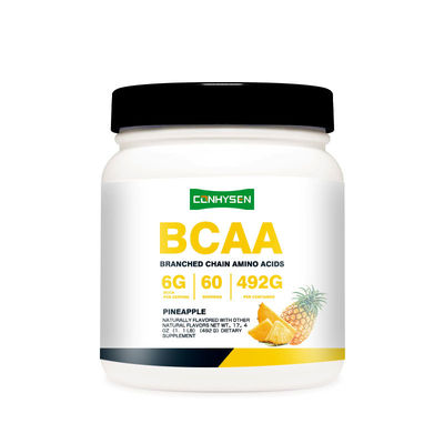 BCAA σκόνη χτίστε μυϊκή και δύναμη διακλαδισμένη αλυσίδα αμινοξέων σκόνη