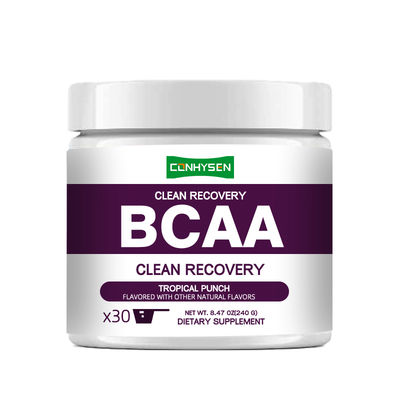 Προσαρμοσμένο Clean Recovery BCAA Powder 100% Vegan Ενίσχυση Γνωστικής Απόδοσης Λειτουργία Εγκεφάλου