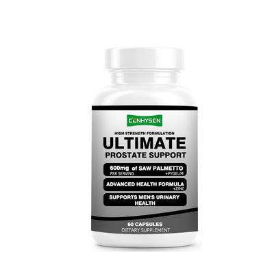 Προσαρμογή από το εργοστάσιο Ultimate Prostate Capsules 600mg Saw Palmetto Μειώνουν την απώλεια μαλλιών