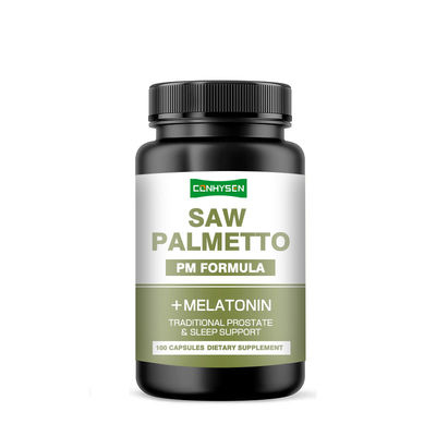 Πρωταθλήματα Custom Saw Palmetto Καψάκια Υποστηρίζει τη λειτουργία της ουροδόχου κύστης Φυσικές Saw Palmetto Εκχύλισμα Καψάκια