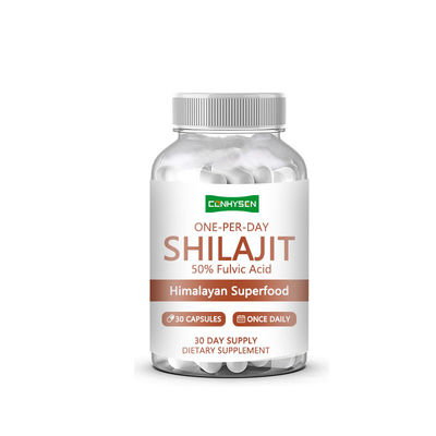 50% Φουλβικό οξύ Καψάκια Shilajit Ιμαλαϊκό Σούπερφουντ Υποστηρίζει τη Σύνθεση Κολλαγόνου