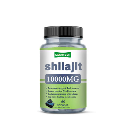 Κάψουλες Shilajit Μειώνουν τα Συμπτώματα της Κούρασης με 100% Καθαρό Συστατικό 60 Κάψουλες