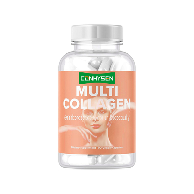 Κάψουλες Multi Collagen Προωθούν Ελαστικό Λαμπερό Δέρμα Προϊόντα Ομορφιάς