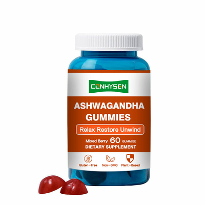 Ζελεδάκια Ashwagandha για Γνωστική Λειτουργία, Διάρκεια Ζωής 18 Μήνες