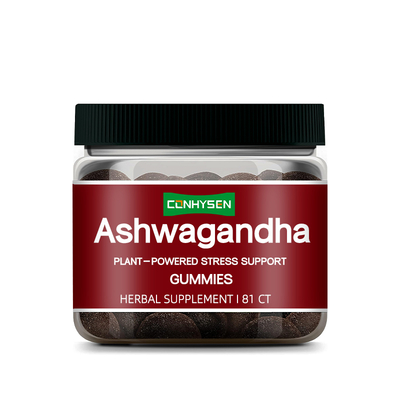 Χονδρική τιμή Ashwagandha Gummies Βελτιώνει τη διανοητική σαφήνεια, τη συγκέντρωση της μνήμης