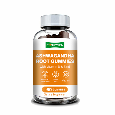 Χονδρική τιμή Ashwagandha Gummies Διαχείριση του στρες Κανονισμός κορτιζόλης