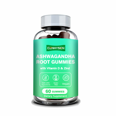 ODM προσαρμοσμένα ζελεδάκια Ashwagandha για βαθύ ύπνο και αποτελεσματική αποκατάσταση