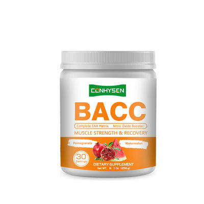 Κατασκευαστής BCAA σκόνης με επωνυμία Muscle Strength and Recovery