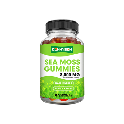 Προσαρμοσμένα ζελεδάκια Sea Moss Φυσική Ενέργεια και Υποστήριξη Πέψης Κατασκευαστής