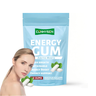 Τσίχλα Ενέργειας με Βιταμίνη Ε Βοηθά στην Πρόληψη της Τερηδόνας Σε Απόθεμα Εργοστασιακή Προμήθεια