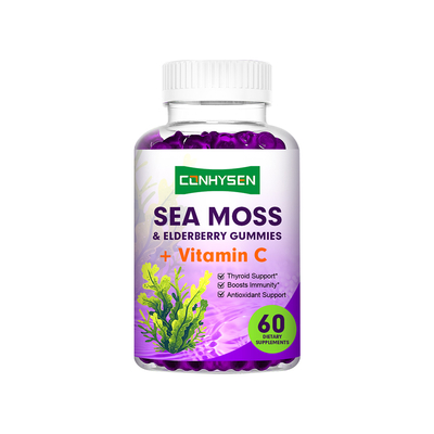 Ζελεδάκια με Sea Moss και Βιταμίνη C Βελτιώνουν την Εμφάνιση του Δέρματος Προμήθειες Κατά Παραγγελία