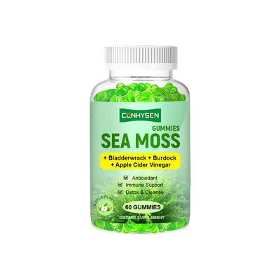 OEM/ODM Προσαρμοσμένα Οργανικά Ζελεδάκια Sea Moss Candy Υγιεινή Υποστήριξη Οστών και Αρθρώσεων