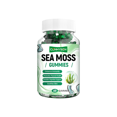 Τα εξατομικευμένα ζελεδάκια πηκτίνης Sea Moss της Manufacturer παρέχουν υποστήριξη στην πέψη