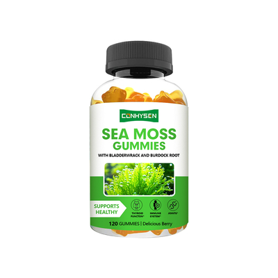 Ζελεδάκια Sea Moss Υποστηρίζουν Υγιή Ανοσία και Πεπτικό Σύστημα Κατασκευαστής Συμπληρώματος
