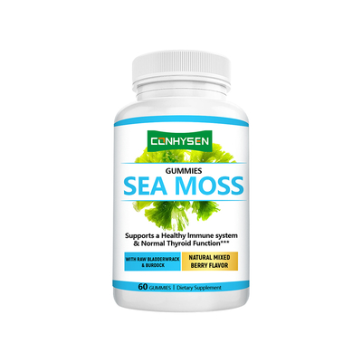 Ζελεδάκια Sea Moss Φυσικής Ενέργειας Υποστήριξης με Γεύση Μικτών Μούρων OEM/ODM Custom