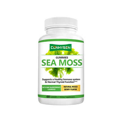 Χονδρικό Custom Irish Sea Moss Gummies Προμηθευτής Υποστήριξη Καθαρισμός και Αποτοξίνωση
