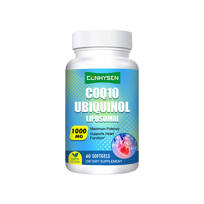 COQ10 Ubiquinol Softgels Custom Label Ενισχύουν την ενέργεια και τη ζωτικότητα εργοστάσιο