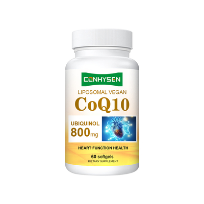 Λιποσωμικά CoQ10 Softgels Προμηθευτής Προσαρμοσμένο Υγιές Καρδιακό Εγκεφαλικό Λειτουργία