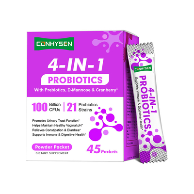 Ενισχύστε την ανοσοποιητική πέψη ενήλικες 4 σε 1 Προβιοτικά σκόνη εργοστάσιο χονδρικό