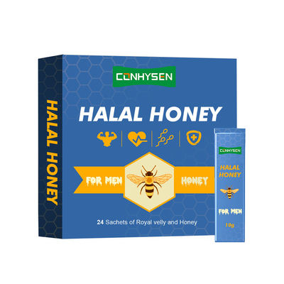 Natural Men Halal Honey Jelly Promote Muscle Recovery Wholesale Custom