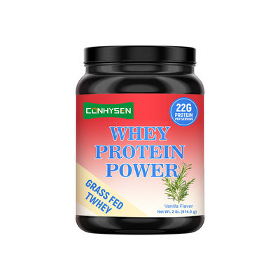 Πρωτεΐνη Ορού Γάλακτος Power Grass Fed Tri Blend Protein Υποστηρίζει την ανάπτυξη των μυών Χονδρική Πώληση Προσαρμοσμένη