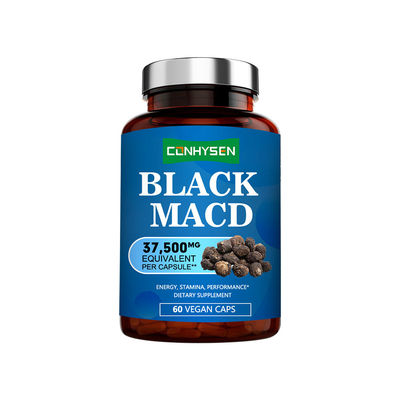 Παρασκευαστής Custom Μαύρη Μάκα Μέγιστη δύναμη Αντοχή Βιταλότητα Υποστήριξη